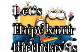 Birthday  CRAMEMS MEMES