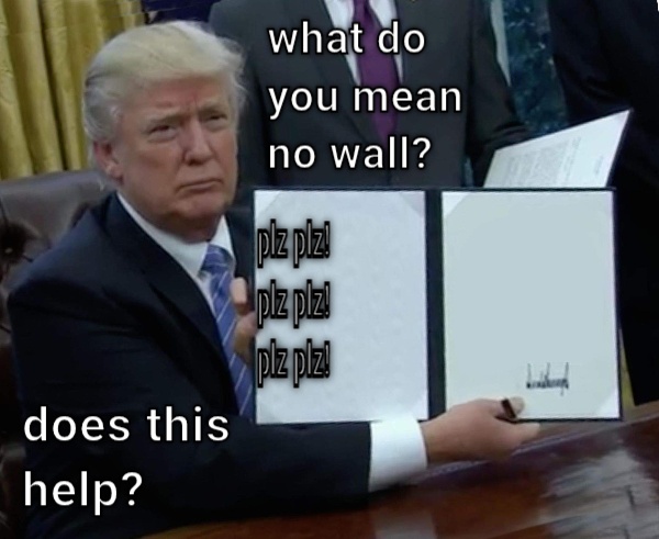 Great pouty face trump  (not)  CRAMEMS MEMES