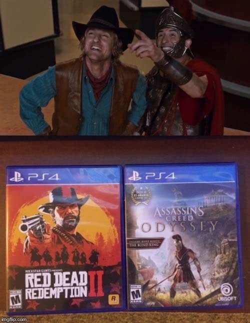 Read Dead Redemption & Assassins Creed  CRAMEMS MEMES