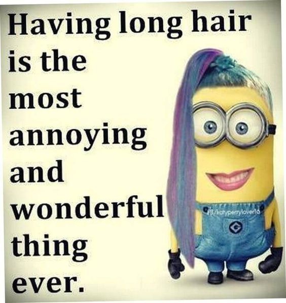 Having long hair Having long hair CRAMEMS MEMES
