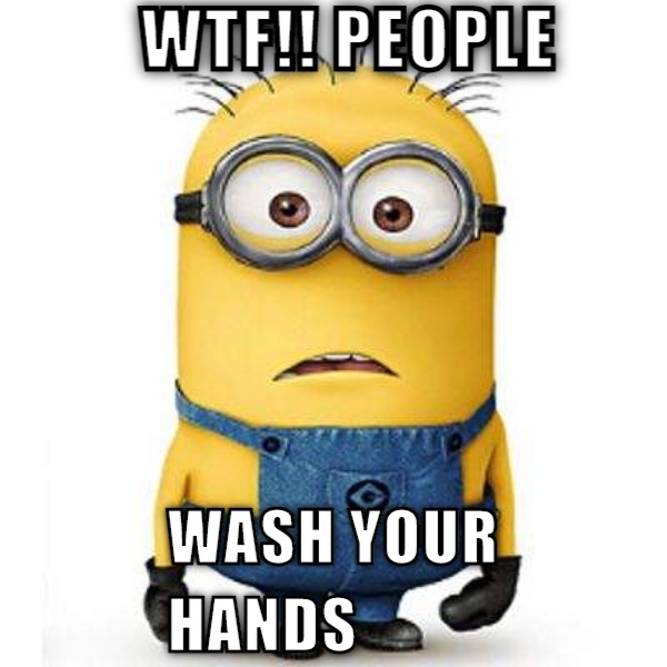Corona Virus WTF WASH YOUR HANDS CRAMEMS MEMES