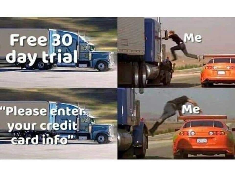 30 days trial  CRAMEMS MEMES
