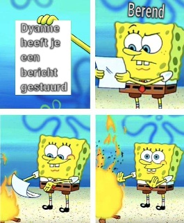 Ignoring Beremd die een appje van dyanne krijgt CRAMEMS MEMES