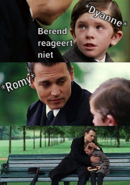 Hulp Romy helpt Dyanne CRAMEMS MEMES