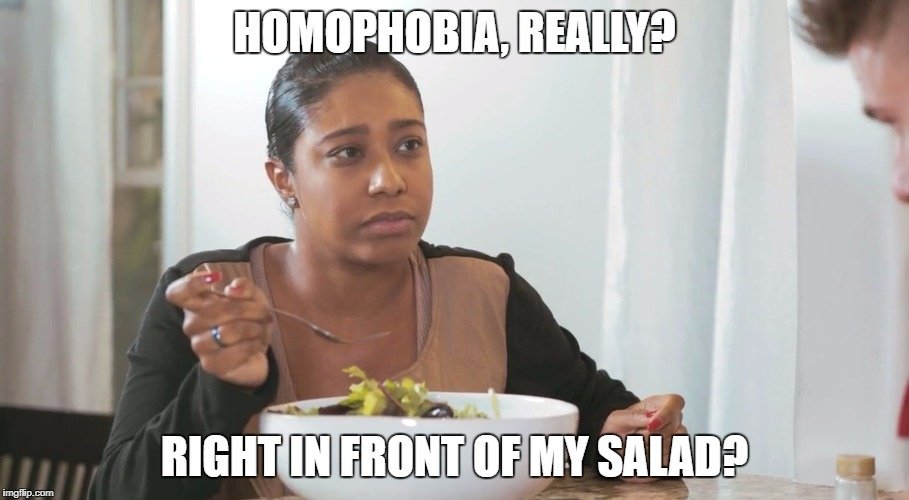 Right In Front Of My Salad Memes right in front of my salad memes is a quote to be said when annoyed. CRAMEMS MEMES