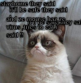 Grumpy Stay At Home Stayhomesafe CRAMEMS MEMES
